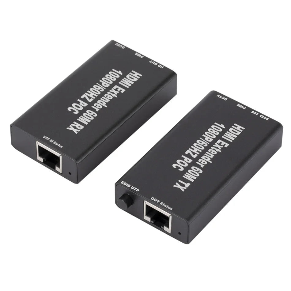 4K HDMI Extender – 60M Range Over Cat5/Cat6 for PS4, Apple TV, & More
